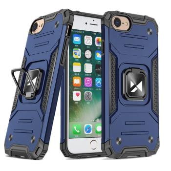 Wozinsky Ring Armor robuste Handyhülle Hard Case für iPhone 7/8/SE 2020 blau