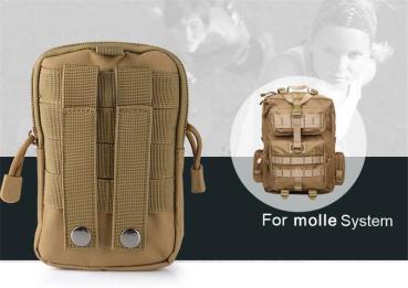 Universal Outdoor Molle, Tasche für iPhone, Smartphone, Taktische Militär Gürteltasche
