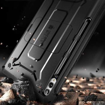 SUPCASE UB PRO Robuste Rundum Schutzhülle Galaxy Tab S7+ S8+ S9+ schwarz