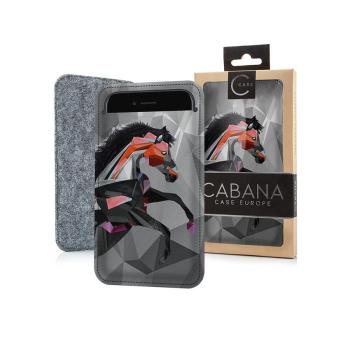 CABANA SLIM UP Filzbeutel Filz Handytasche Horse Pferd für Smartphone iPhone