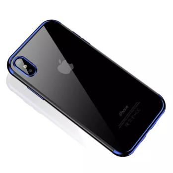 iPhone X/XS TPU Schutzhülle Transparent, Back Case, Farbig