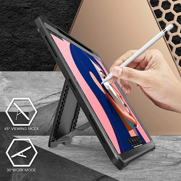 SUPCASE UB PRO Luxus Komplett Schutzhülle iPad 12.9" 2020, 2021 schwarz, blau, rot