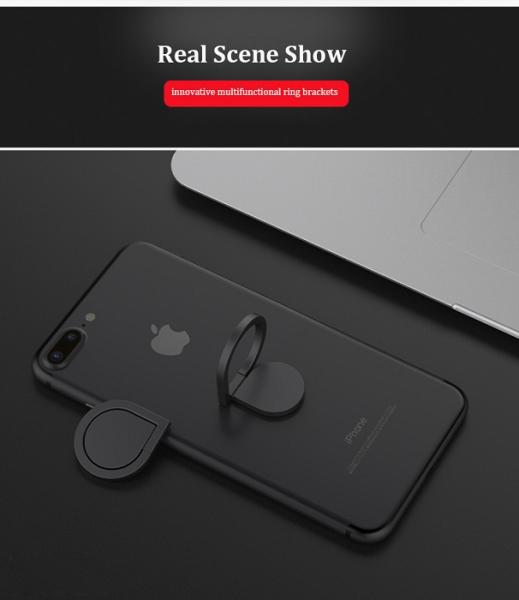 Metall Fingerring, Water Drops Halter, 360°, für Smartphones, iPhones, Tablets