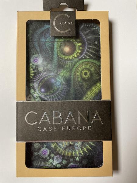 CABANA SLIM UP Filzbeutel Filz Handytasche Green World für Smartphone iPhone