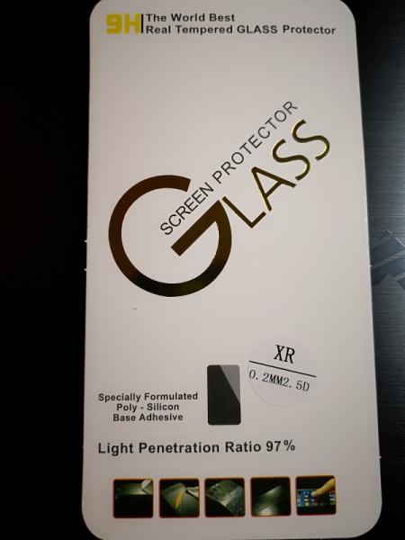 iPhone XR Premium Displayschutz Glas 9H 0.2mm dünn 2.5D