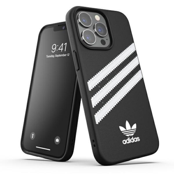 Adidas OR Moulded 3 Streifen Snap Case Schutzhülle iPhone 14 Pro 6,1" schwarz