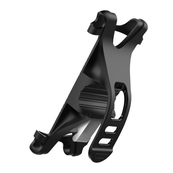 Baseus Miracle Silikon Fahrrad Handyhalterung für 4-5,5" Telefon schwarz