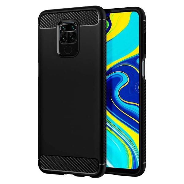 Carbon Case Flexibel Schutzhülle für Xiaomi Redmi 10X 4G / Xiaomi Redmi Note 9