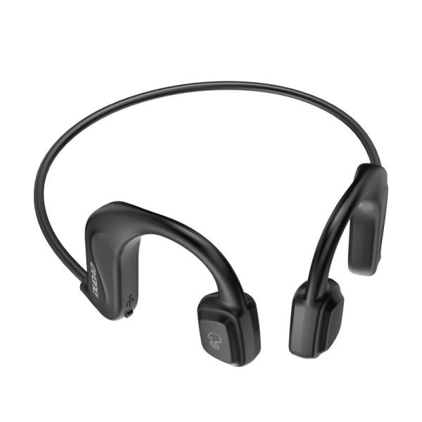 Dudao Funkkopfhörer Knochenleitungsfunktion Bluetooth 5.0 Kopfhörer schwarz