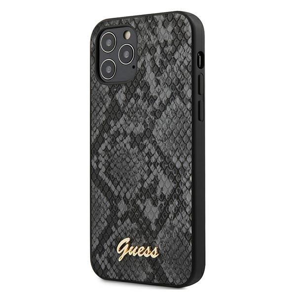 Guess Python Collection Luxus Hardcase Schutzhülle für iPhone 12 Pro Max 6,7"
