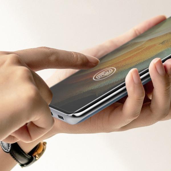 2x Ringke Easy Flex Displayschutz Folie nass Montage Samsung Galaxy S21 Ultra 5G