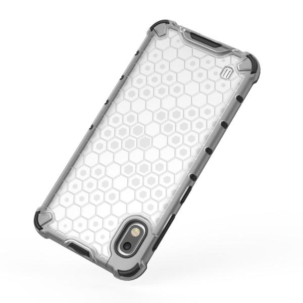 Honeycomb Schutzhülle mit TPU Rahmen für Samsung Galaxy A10 transparent, grün