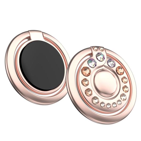 Kingxbar Adore Series Selbstklebender Ring mit Swarovski Kristalle, Halterung
