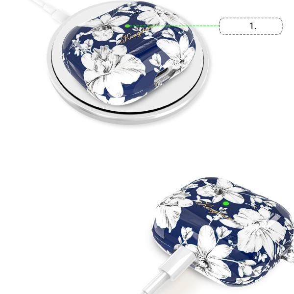 Kingxbar Blooming Pods Edles Case Etui für AirPods 3 mit Swarovski-Kristallen