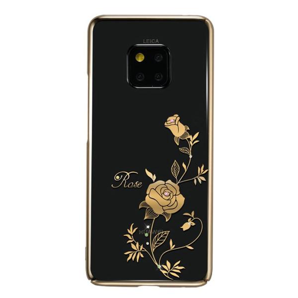 Kingxbar Wish Schutzhülle original Swarovski-Kristallen Huawei Mate 20 Pro Rose gold