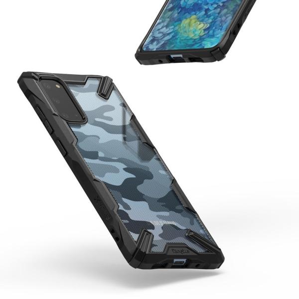 Ringke Fusion X Design Panzer Handyhülle Samsung Galaxy S20 schwarz Camo