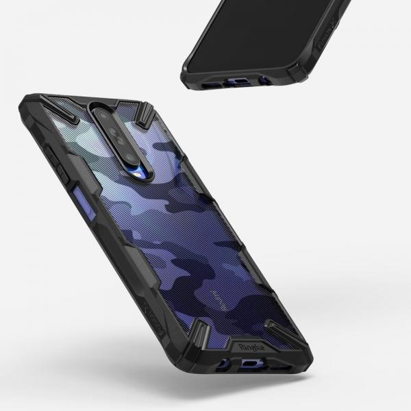 Ringke Fusion X Panzer Handyhülle für Xiaomi Redmi K30 schwarz Camo
