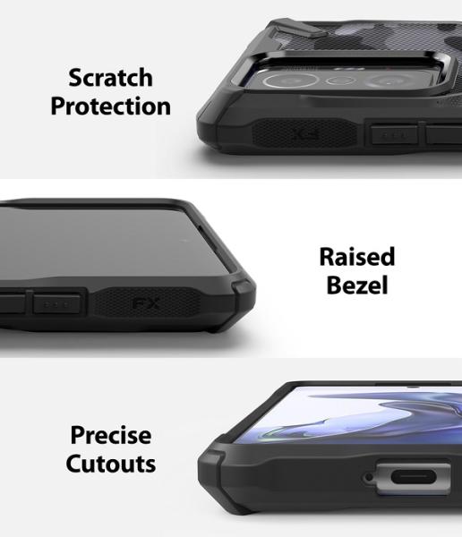 Ringke Fusion X Panzerhülle Schutzhülle für Xiaomi Mi 11T Pro / Mi 11T schwarz
