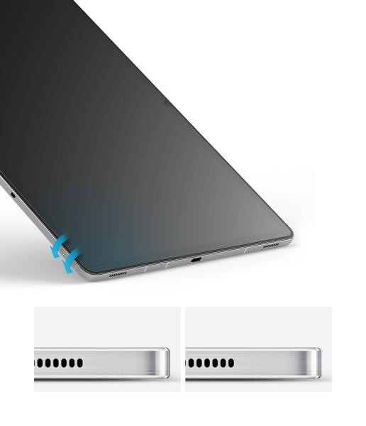 Ringke Invisible Defender ID Glass Luxus Hartglas 2,5D 0,33 Galaxy Tab S7+ Plus