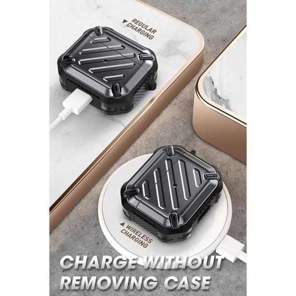 SUPCASE Unicorn Beetle Pro Robuste Luxus Schutzhülle für AirPods 3 schwarz