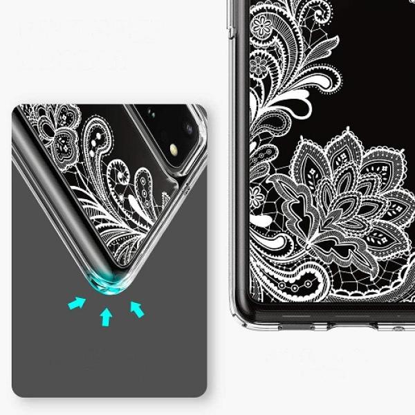 Spigen Ciel White Mandala Back Case Schutzhülle für Samsung Galaxy S20+ Plus