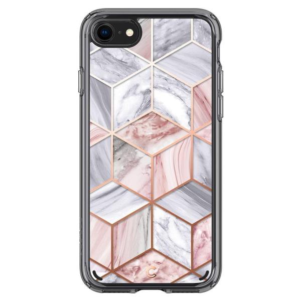Spigen Ciel Luxus Schutzhülle Back Case für iPhone 7/8/SE 2020 Pink Marmor