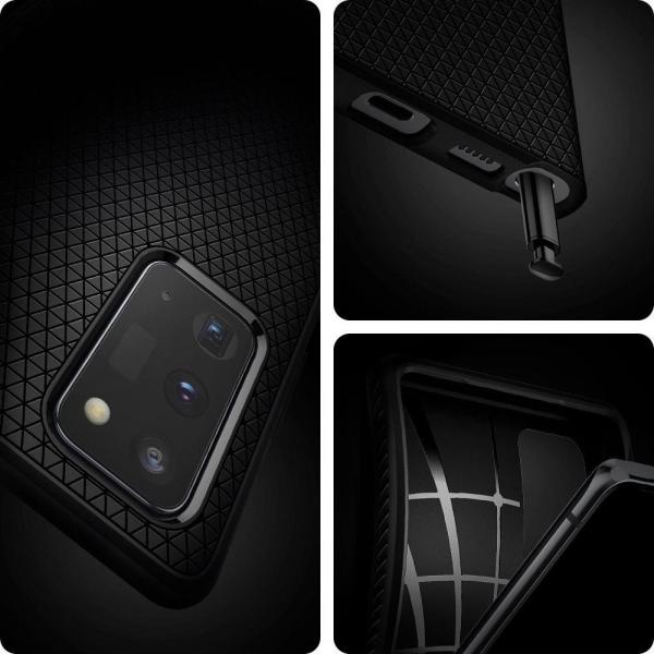 Spigen Liquid Air Back Case Schutzhülle für Samsung Galaxy Note 20 matt schwarz