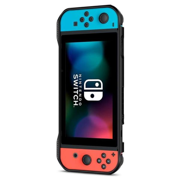 Spigen Rugged Armor Back Case Schutzhülle für Nintendo Switch Black schwarz