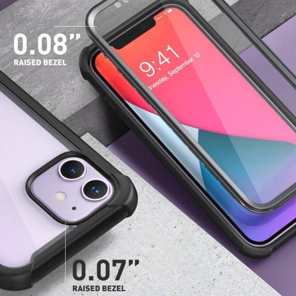 Supcase IBLSN Ares Back Case Panzer Schutzhülle für iPhone 12 mini schwarz