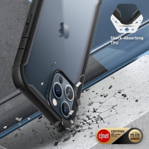 Supcase Iblsn Ares Back Case gepanzerte Luxus Schutzhülle für iPhone 12 Pro Max