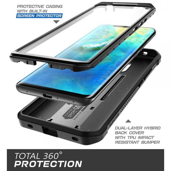 SUPCASE Unicorn Beetle Pro LUXUS PANZER SCHUTZHÜLLE Huawei Mate20 Pro schwarz