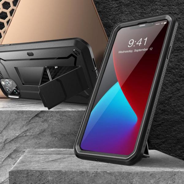 Supcase Unicorn Beetle Pro Panzer Schutzhülle iPhone 12 Pro Max (6,7") schwarz