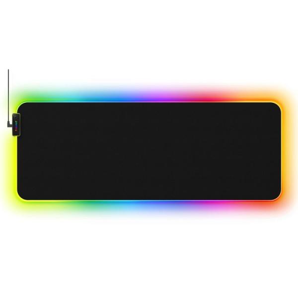 Tronsmart Spire Luninous beleuchtetes Luxus RGB-Gaming-Mauspad (80 x 30 x 0,4)