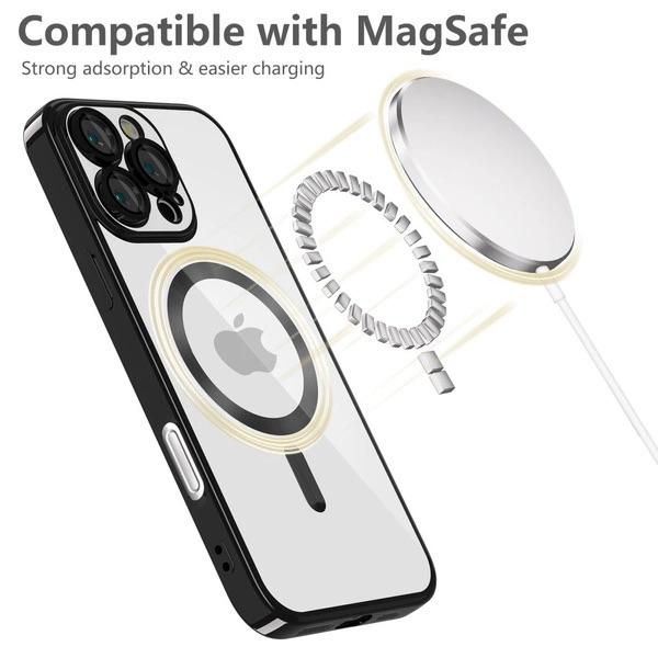 Tech-Protect iPhone 16 Pro Max MagFlex MagSafe Schutzhülle Case Schwarz