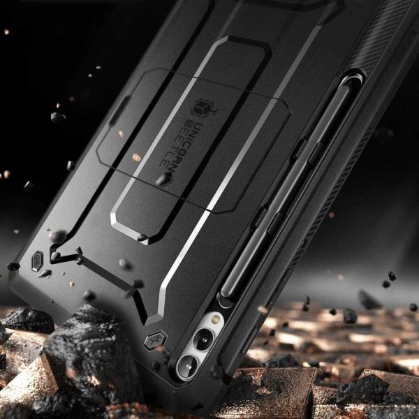 SUPCASE UB PRO Robuste Rundum Schutzhülle Galaxy Tab S7+ S8+ S9+ schwarz