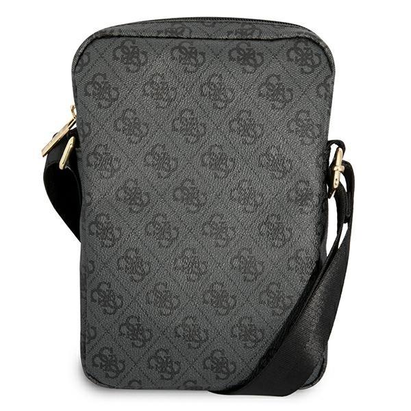 Guess 4G Bag Luxus Handtasche Schultertasche Tasche für Tablet bis 10“ schwarz