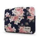 CANVASLIFE SLEEVE geblümte Laptoptasche Damentasche 15-16" Zoll NAVY ROSE